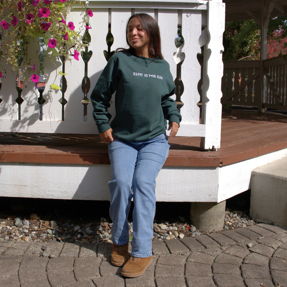 Happy as F*ck Club Crewneck