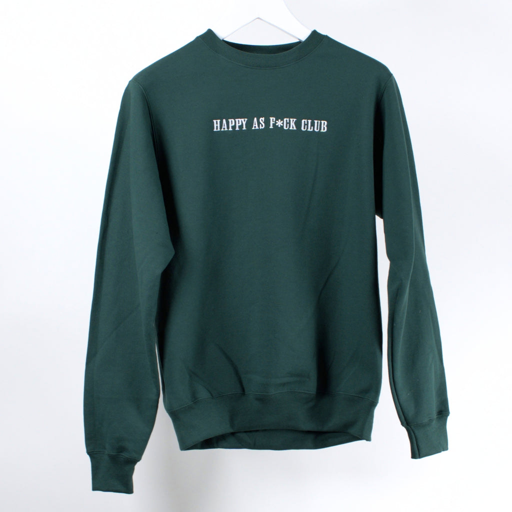 Happy as F*ck Club Crewneck